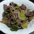 ゆっきぃりんご's cooksnap of when they made 簡単　ポン酢de牛肉チンゲン菜.