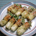 ruu310's cooksnap of when they made ちくわin貝割れの磯辺揚げ✽.