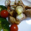 りーたみ's cooksnap of when they made 簡単！チーズ入りちくわの肉巻き～♪.