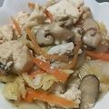 ぶ〜ちゃん。's cooksnap of when they made 白菜としいたけのあっさり炒め煮込み.