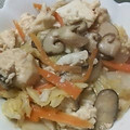 ぶ〜ちゃん。's cooksnap of when they made 白菜としいたけのあっさり炒め煮込み.
