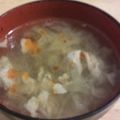 BoysMom's cooksnap of when they made きゃべつと豚肉のポン酢スープ.