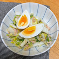 未彩's cooksnap of when they made ☆簡単☆たまごと白菜のやみつきツナサラダ.