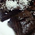 チロJr's cooksnap of when they made えっ！レンジで５分？！簡単ブラウニー.