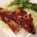 かなゃ's cooksnap of when they made サバのバジルパン粉焼き.