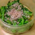 keipoma's cooksnap of when they made 菜の花のからしあえ☆おつまみにも！！.