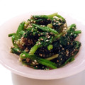 Fire-King's cooksnap of when they made ダブル胡麻を使ったほうれん草のごま和え.
