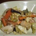 Chieちゃん's cooksnap of when they made 油揚げとキャベツ、人参のオイスター炒め.