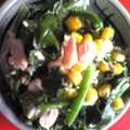 トウシャ's cooksnap of when they made ほうれん草のツナマヨ和え.