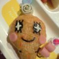 かとちゃんペッ's cooksnap of when they made めめっちのデコふりおにぎり✿キャラ弁.