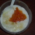 toshiebaba's cooksnap of when they made ヨーグルトに★柚子昆布茶.