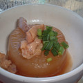 etuko.yama's cooksnap of when they made 大根と鶏肉の煮物.
