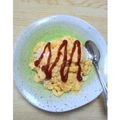 まき＊'s cooksnap of when they made ランチに３分で♪スクランブルエッグ丼.