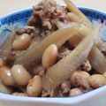 yappyパクパク's cooksnap of when they made 圧力鍋★大豆とごぼうがいっぱい豚しぐれ煮.