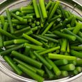 ロミみ's cooksnap of when they made ニンニクの芽★下処理★保存.