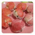 ひなけいた's cooksnap of when they made 簡単手まり寿司＜サーモン＞.