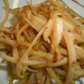 ソネチコ's cooksnap of when they made エコ料理＾＾　大根の皮の胡麻和え♪.