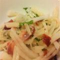 のじまさん's cooksnap of when they made 大根の梅しそ和えサラダ.