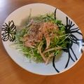 chica33's cooksnap of when they made 水菜とハムのしゃきしゃきサラダ.