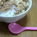 あたしでんち〜's cooksnap of when they made さば缶と卵のそぼろ丼.