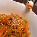 ちばと's cooksnap of when they made 美肌効果抜群！セロリのきんぴら＊。.