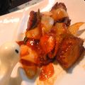 ピジョンパパ's cooksnap of when they made 超簡単・鶏唐揚でサクサク酢豚♪.