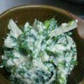 aimama035's cooksnap of when they made 簡単♪春菊と豆腐のサラダ.