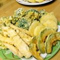 ぽりぽり拓庵's cooksnap of when they made 花野菜の天ぷら♢梅風味.