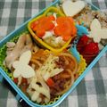 ＊ﾕｷ＊'s cooksnap of when they made お弁当用♡スパゲティナポリタン♥.