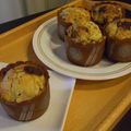 モンプチっち's cooksnap of when they made クルミ入りチョコバナナマフィン.