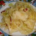 mokun's cooksnap of when they made キャベツの芯の即席漬け.