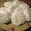 komamagokko's cooksnap of when they made 大宰府名物!　梅ヶ枝餅.