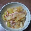 kママ４１８７'s cooksnap of when they made 大根とベーコンのあっさり煮.