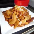 までいの心尊敬's cooksnap of when they made 沢庵救済！沢庵のキンピラだワン.