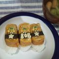 りなりー♪'s cooksnap of when they made たまごのお寿司deスポンジボブ弁当♪.