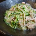sakurapuupupu's cooksnap of when they made 春雨サラダ～バンサンスー～.