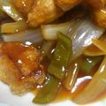 hitoes's cooksnap of when they made 麩豚（車麩の酢豚風）.
