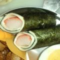 亜矢里奈's cooksnap of when they made かにかまチーズのり巻.