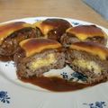きなこつぶあんにっき's cooksnap of when they made 卵入りハンバーグステーキ.