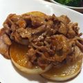 naganyo's cooksnap of when they made ご飯に合う！豚こま肉と大根のステーキ.