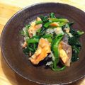 naganyo's cooksnap of when they made 塩鮭とほうれん草のみぞれ和え.