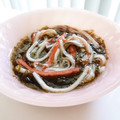 Fire-King's cooksnap of when they made カニかまともずく酢の和え物.