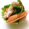 Fire-King's cooksnap of when they made ちくわピーマン人参でオイスターきんぴら♪.