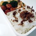 Fire-King's cooksnap of when they made 食べやすい♪のり弁.