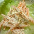 myukitty's cooksnap of when they made にんじんのマヨごまサラダ.