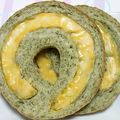 はやみちゃん's cooksnap of when they made 青海苔ごまチーズベーグル.