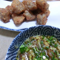 nao94's cooksnap of when they made 意外と旨い！蒟蒻唐揚げのニラソースがけ♪.