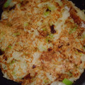 toshiebaba's cooksnap of when they made ダシダde長芋とネギのお焼き.