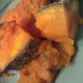 Kitachie's cooksnap of when they made シリコンスチーマーで簡単カボチャの煮物！.