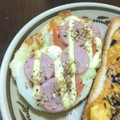 ＲＫまま's cooksnap of when they made トマトとソーセージのカレーマヨトースト.